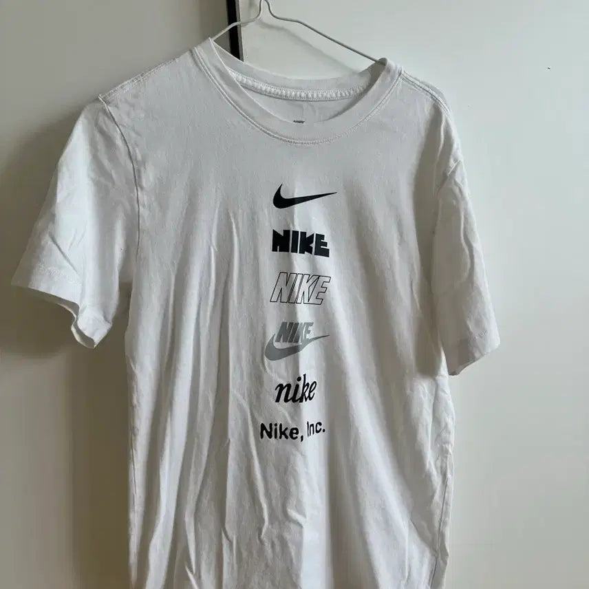 [BUNJANG] Nike Multi Logo Swoosh T-Shirt / 나이키 멀티로고 나이키스우시 나이키반팔