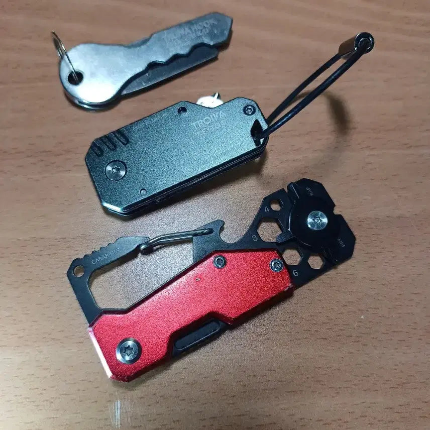 [BUNJANG] Troika Keychain Multi-tool 3-Piece Set / 트로이카 키체인 멀티툴 3점 세트