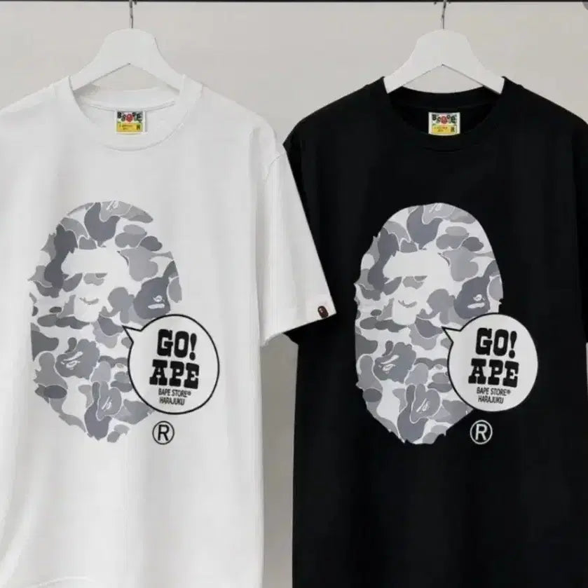 [BUNJANG] BAPE Harajuku Short Sleeve T-Shirt / 베이프  하라주쿠 반팔 티셔츠