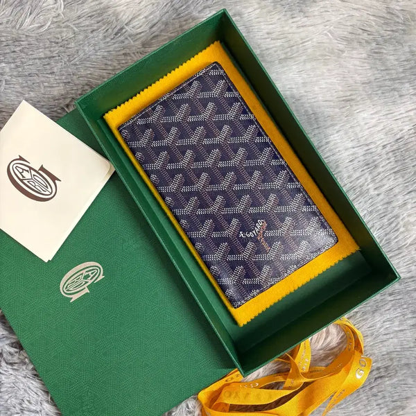 [BUNJANG] Goyard Saint Roche Long Wallet Navy / 고야드 생로슈 장지갑 네이비
