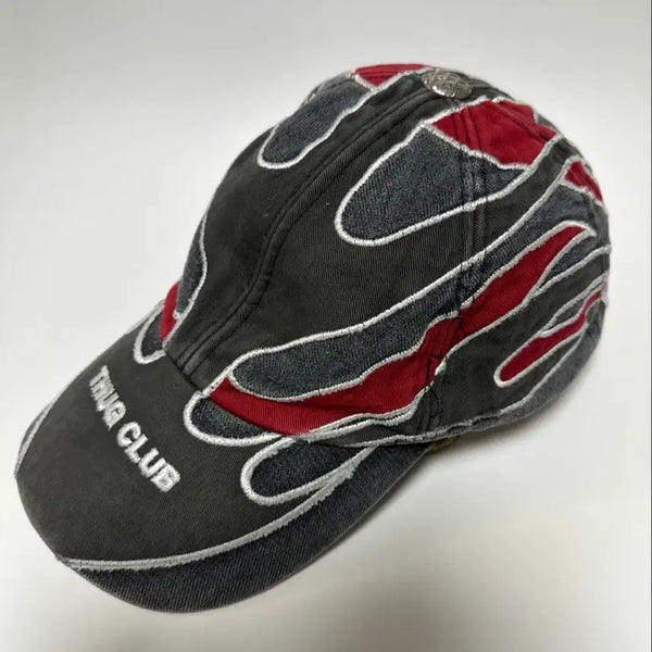 [BUNJANG] THUG CLUB Limited Edition Leather Line Cap / 떠그클럽ㅡ모자 /새상품/ 한정판 가죽 라인