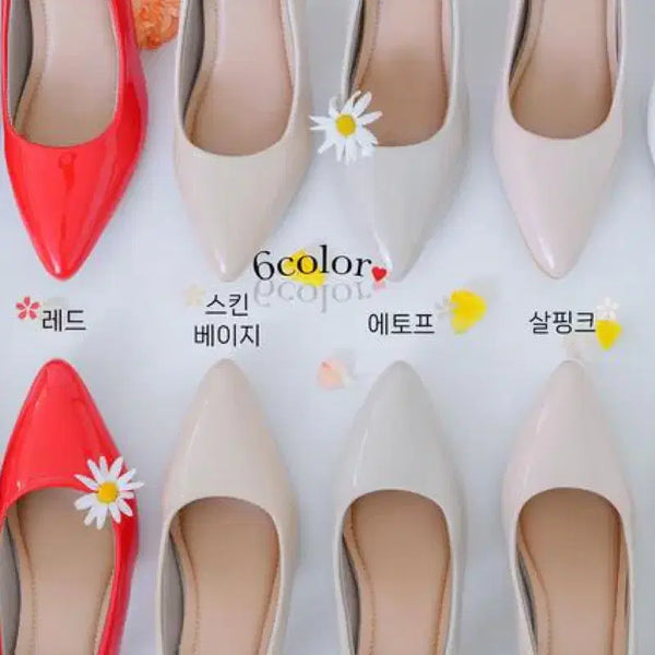 [BUNJANG] Mayyoon Comfortable Dress Shoes Slingback / 메이윤 발편한구두 에나멜 7cm 그외 슬링백 발편한 가죽버전 등등