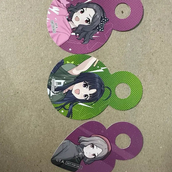 [BUNJANG] Girl's Band Cry Collaboration Cafe Paper Goods Bundle Set / 걸즈밴드크라이 콜라보카페 지류 굿즈 일괄