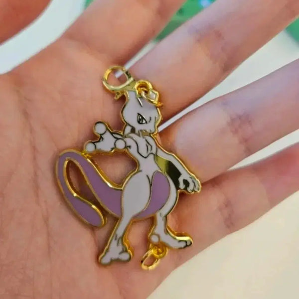 [BUNJANG] Yogurt World Mewtwo Pokemon Keychain / 요거트월드 뮤츠 포켓몬 키링