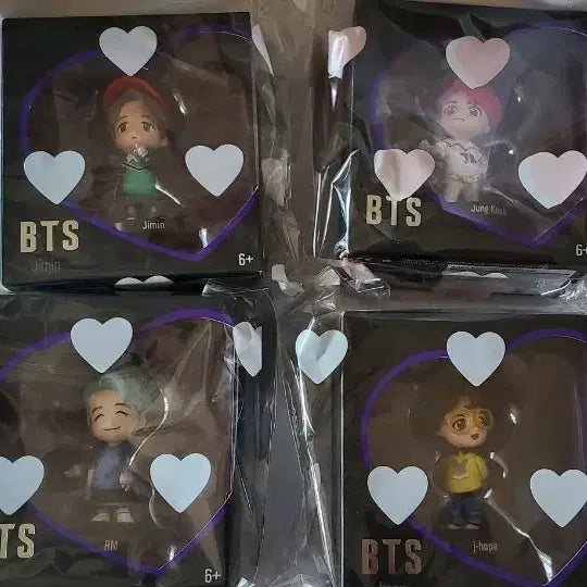 [BUNJANG] BTS 4 Member Figure Set (Sealed) / 미개봉)BTS 피규어 4종 세트 일괄