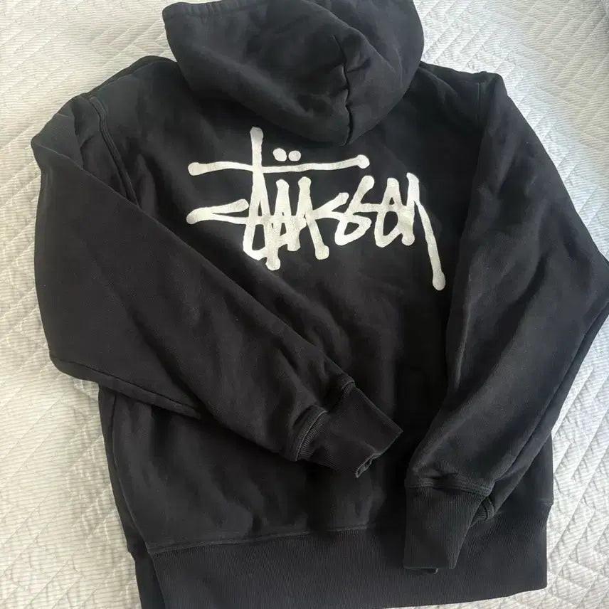 [BUNJANG] Stussy Basic Hoodie Black Small / 스투시 베이직 후드티 스몰
