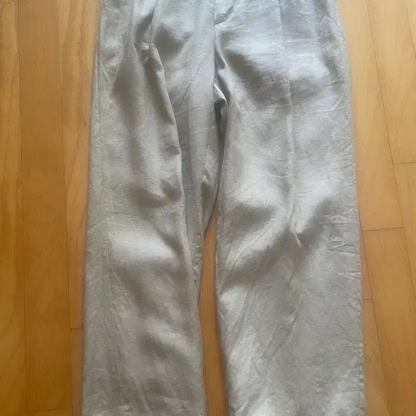 [BUNJANG] Brown Yak Linen Pants / [1] 브라운야드 린넨 팬츠