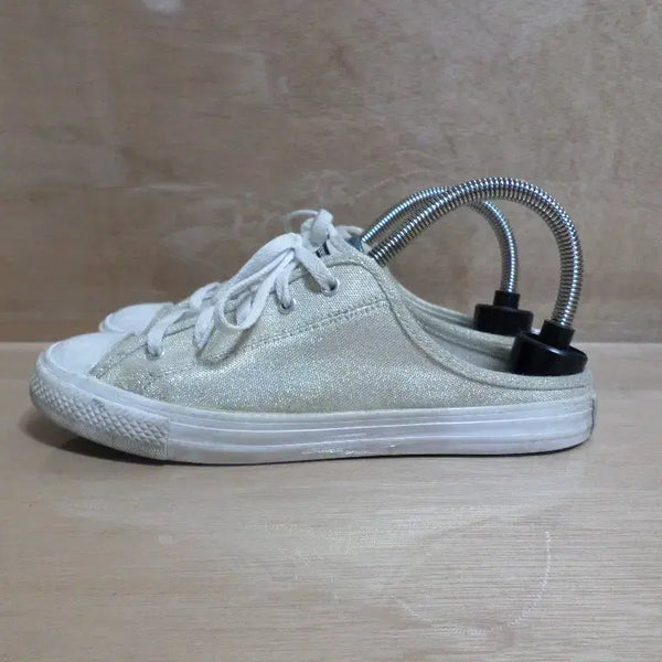 [BUNJANG] Converse Mule Silver Sneakers / 후루룩구제2 230 컨버스 뮬 실버 운동화 260615