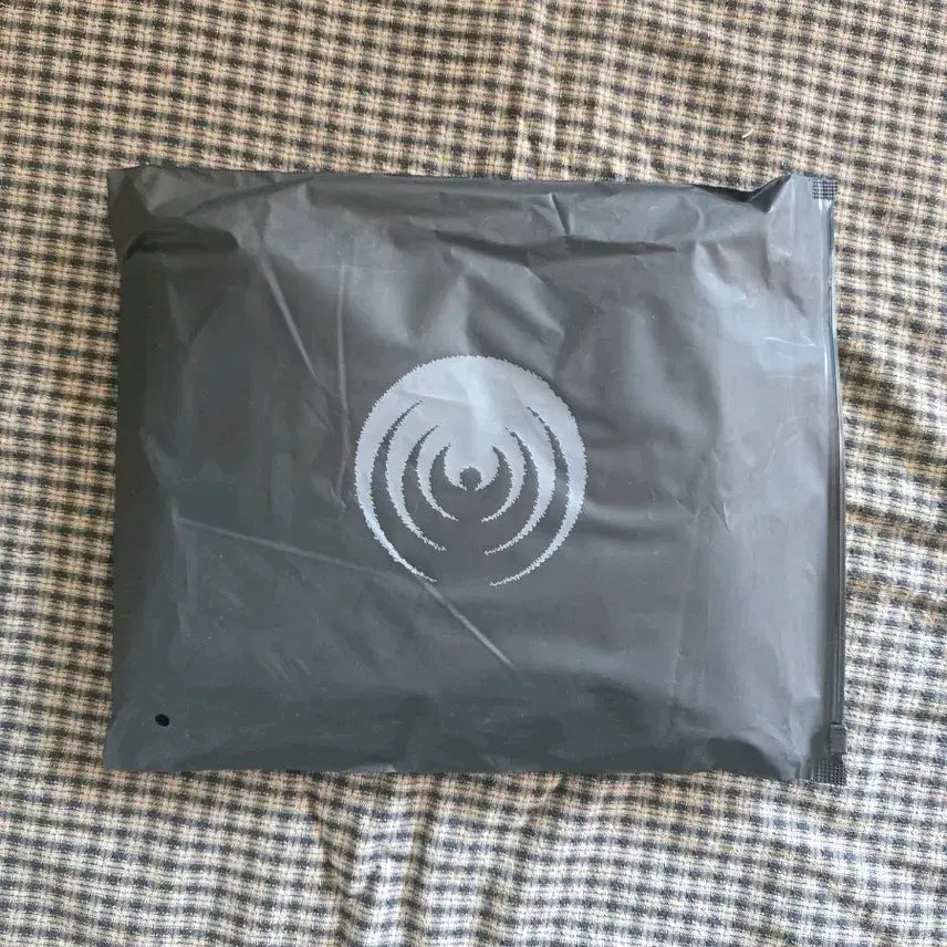 [BUNJANG] Dayment's Year Damon's Year Black Sealed Slogan Muffler / 데이먼스이어 슬로건 머플러 미개봉(검정)