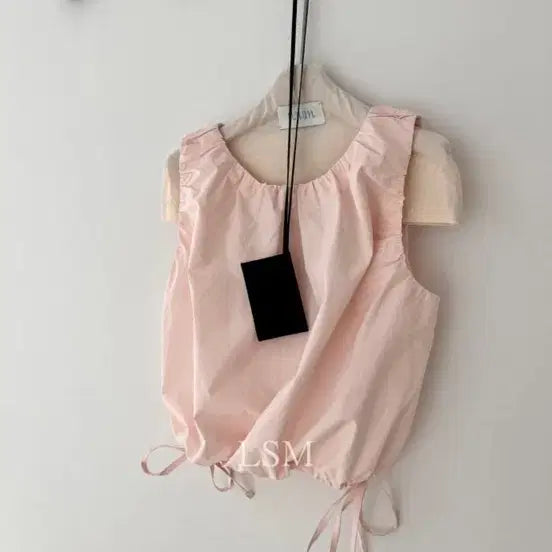 [BUNJANG] Unum Nut Shirring Sleeveless Blouse / UNUM 너트 셔링 나시 블라우스
