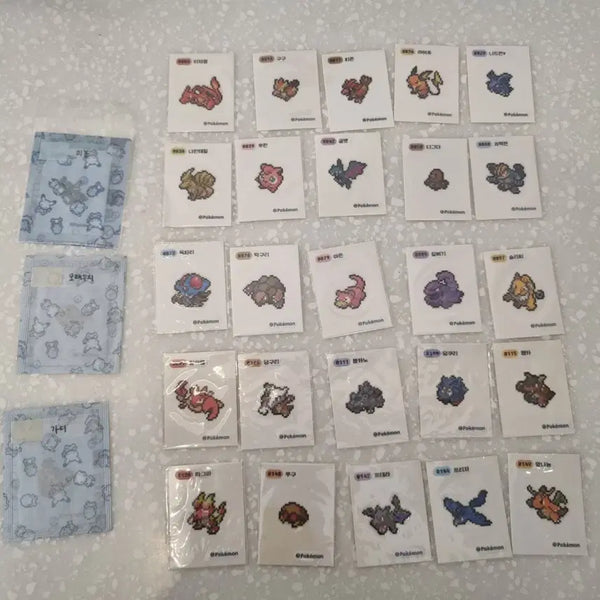 [BUNJANG] Pokemon Pixel Seal Trading / 포켓몬 픽셀씰 판매