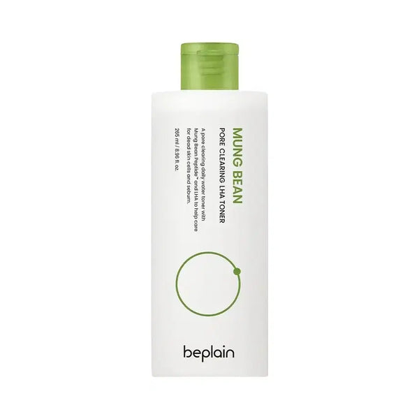 [BUNJANG] B.P. GREEN BEAN PORE CLEARING AHA TONER 265ml / 비플레인 녹두 모공 클리어링 라하 토너 265ml
