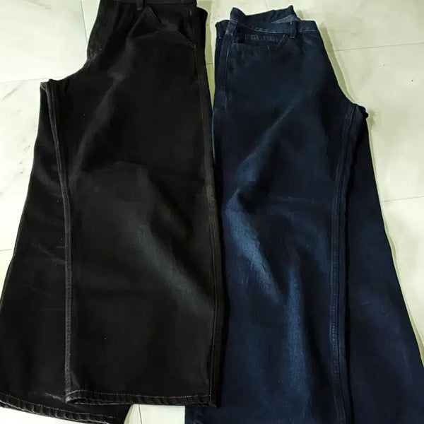 [BUNJANG] Uniqlo Collaboration Denim Jeans Navy & Black Bundle Set / 유니클로 데님 네이비&블랙 (일괄)