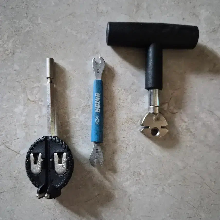 [BUNJANG] Bicycle Spoke Wrench Set (3 Types) / 자전거 스포크 렌치3가지 일괄