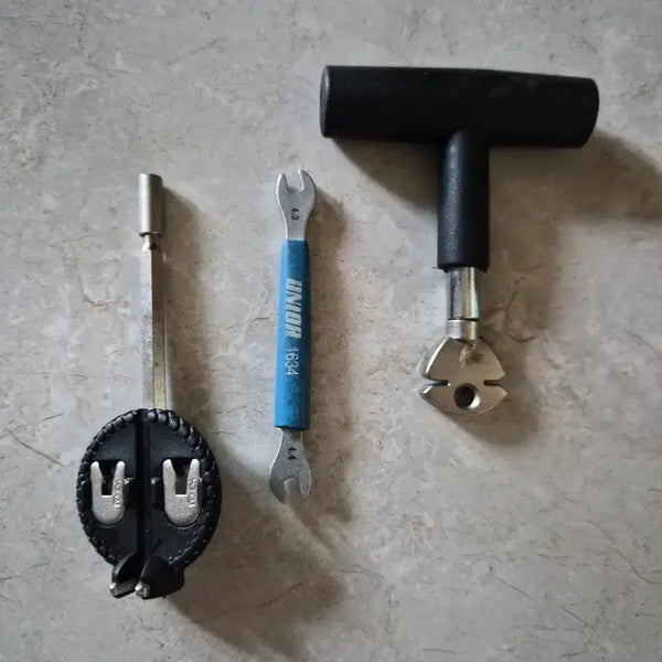 [BUNJANG] Bicycle Spoke Wrench Set (3 Types) / 자전거 스포크 렌치3가지 일괄