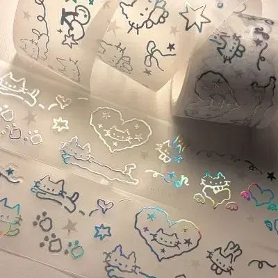 [BUNJANG] Beartty 5 Types New Kiss Cut Sticker Set / 038.버띠 5종 신상 키스컷 세트 소분