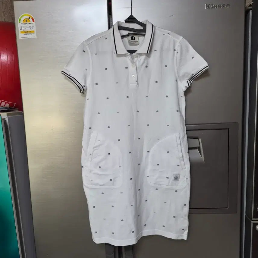 [BUNJANG] Beanpole White Cotton Dress / 빈폴 화이트 코튼 원피스