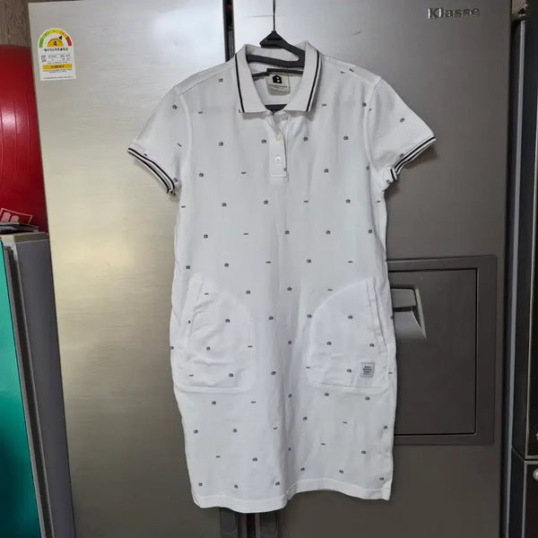 [BUNJANG] Beanpole White Cotton Dress / 빈폴 화이트 코튼 원피스