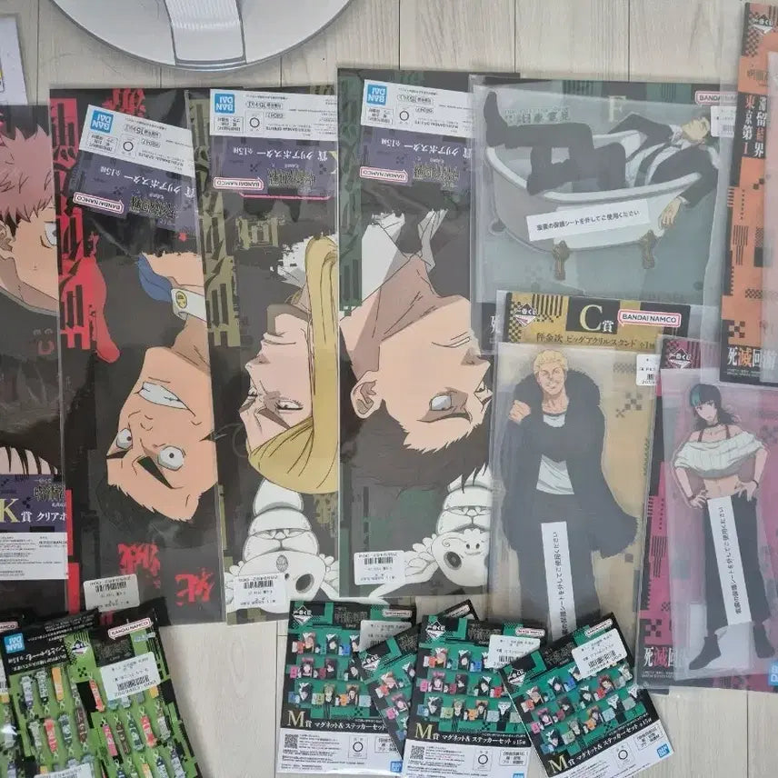 [BUNJANG] Jujutsu Kaisen Shibuya Incident Clear Poster & Big Acrylic Stand Bundle / 주술회전 사멸회유 하위상+빅아크릴 일괄 판매