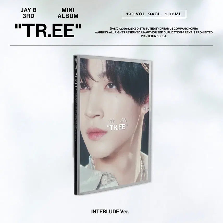 [BUNJANG] GOT7 Jay B 'TR.EE' INTERLUDE Ver. Album / got7 jayb 갓세븐 재범 'TR.EE' INTERLUDE Ver.