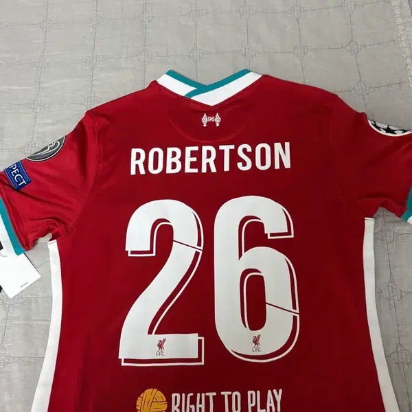 [BUNJANG] Liverpool Robertson 20/21 Season Player Issue Jersey (M) / 20/21시즌 리버풀 로버트슨 M 택체