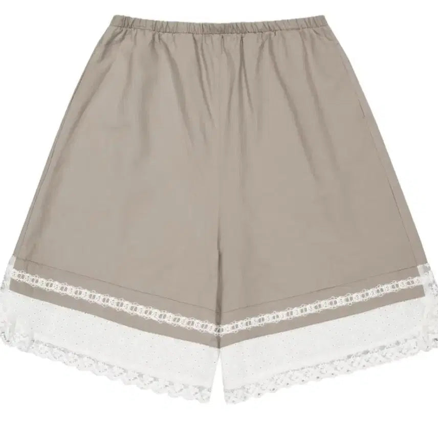 [BUNJANG] Koiseo Lace Shorts Cocoa Size 2 / 코이세이오 레이스 쇼츠 코코아 2사이즈