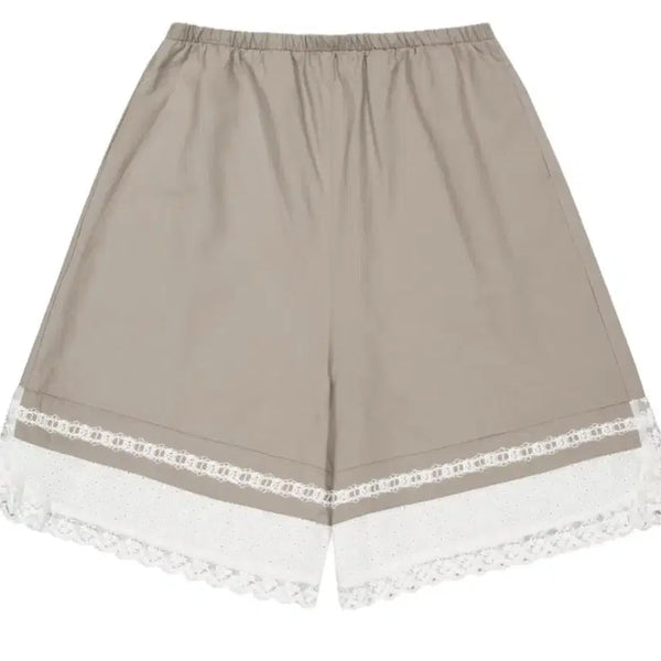 [BUNJANG] Koiseo Lace Shorts Cocoa Size 2 / 코이세이오 레이스 쇼츠 코코아 2사이즈