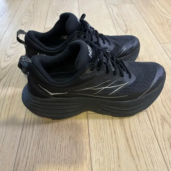 [BUNJANG] Hoka Bondi 8 Black Silver Men's Running Shoes 280mm / 호카 본디8 ts 블랙실버 280