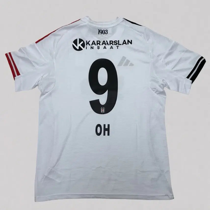 [BUNJANG] Besiktas 25-26 Home Jersey Oh Hyeon-gyu Authentic (Overseas L) / [해외 L] 베식타스 유니폼 25-26 홈 오현규 정품