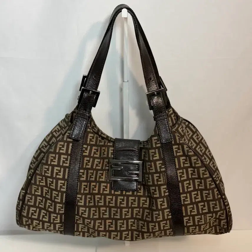 [BUNJANG] Fendi Zucca Shoulder Bag / 펜디 주카 숄더백