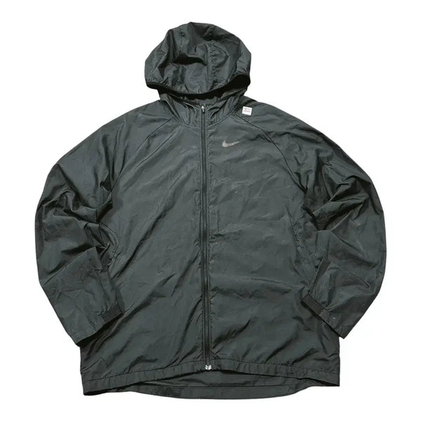 [BUNJANG] Nike Running Lightweight Black Windbreaker / (만원 빈티지) 나이키 러닝 경량 블랙 바람막이