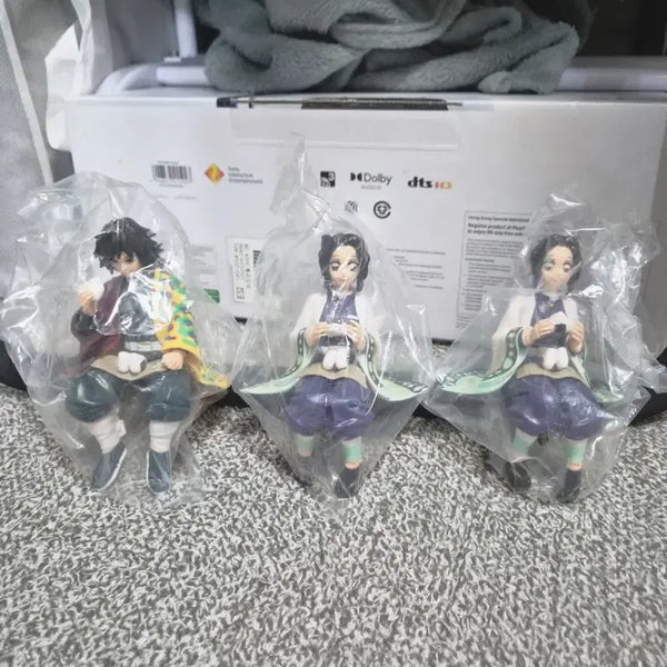 [BUNJANG] Demon Slayer 3-Figure Bundle Set / 귀멸의칼날 피규어3종 일괄판매
