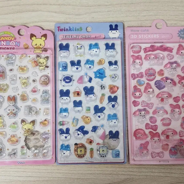 [BUNJANG] 3D Stickers Bundle Set / 입체스티커 일괄 판매