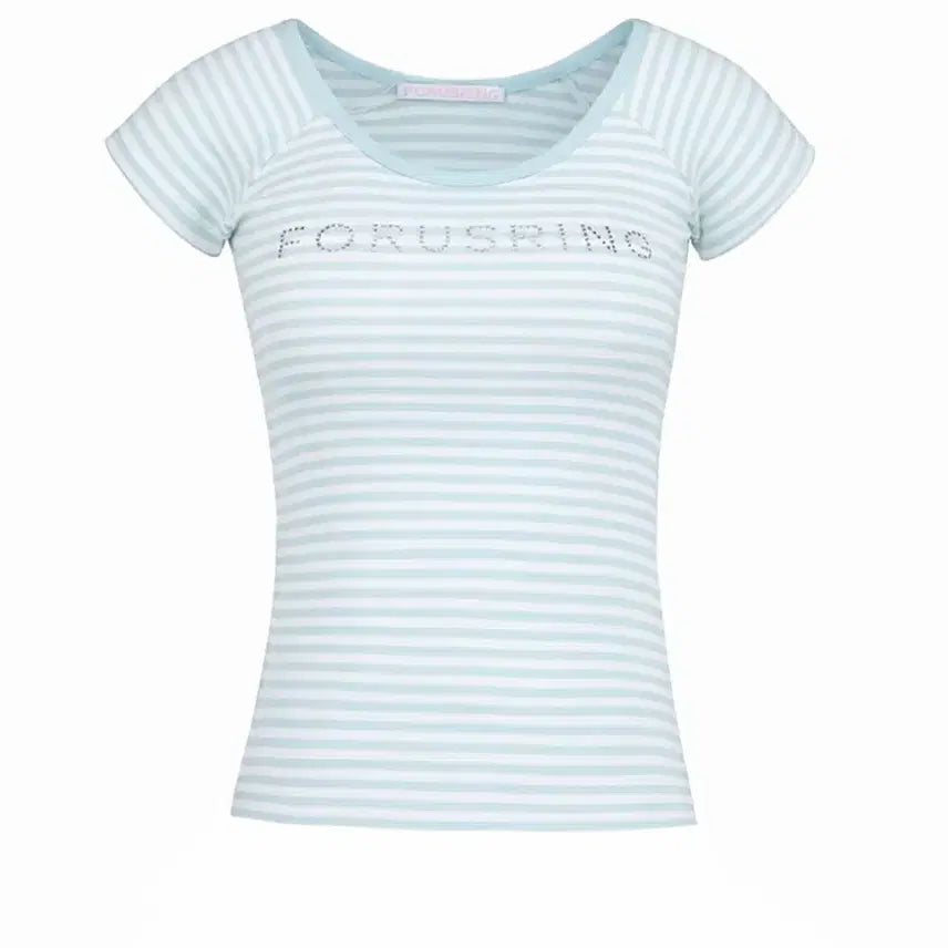 [BUNJANG] Forusring B.Jewel Logo Tee Mint / Forusring 포어링 B.jewel logo tee mint
