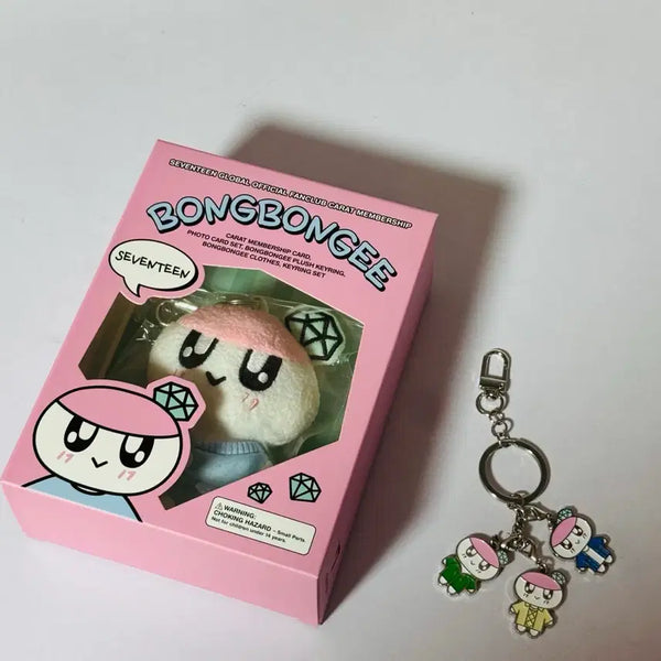 [BUNJANG] SEVENTEEN Membership Kit BONG BONG Keyring / 새븐틴 멤버쉽키트 봉봉이키링