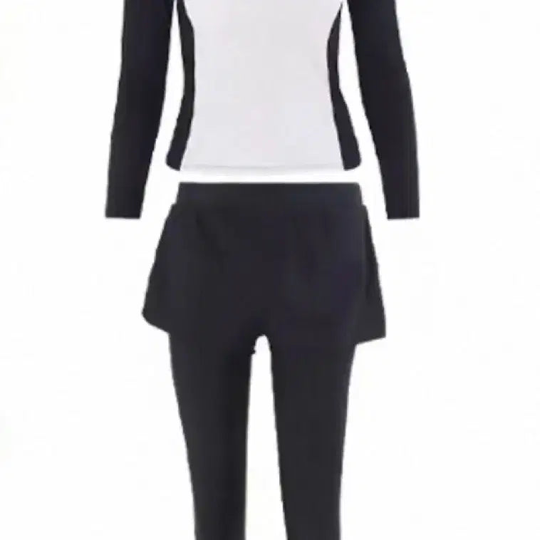 [BUNJANG] Women's 2-Piece Rash Guard Swimsuit Set / 래쉬가드 여성 수영복 2피스 세트