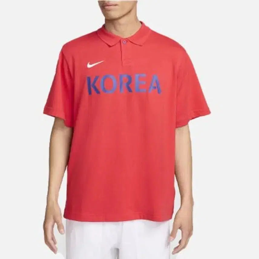 [BUNJANG] Nike Korea National Team Club Polo T-Shirt / 나이키 대한민국 국대 클럽 코리아 폴로 티셔츠