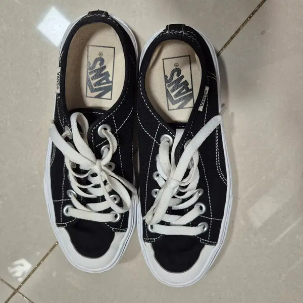 [BUNJANG] Vans Sneakers Black White / 반스 스니커즈 블랙 화이트