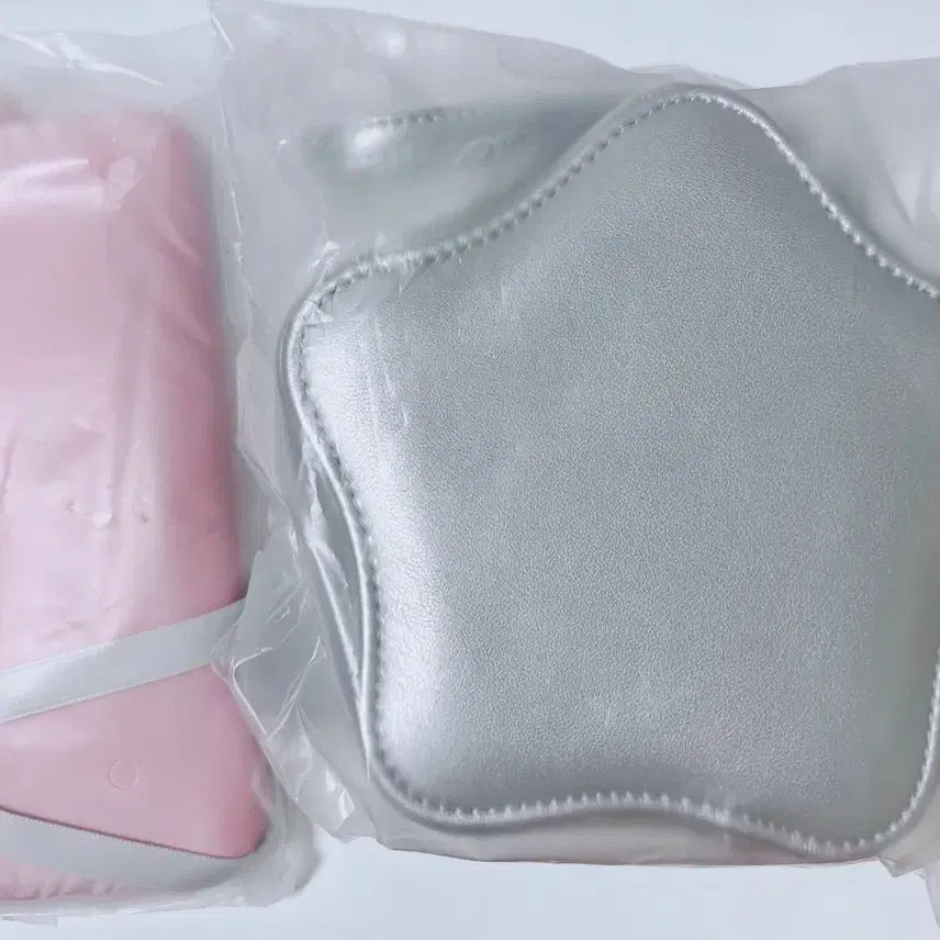 [BUNJANG] Amoremall Silver Star Pouch & Espoir Kitten Jelly Pouch Bundle Set / 아모레몰 실버별 파우치 + 에스쁘아 키튼젤리 파우치 새상품 일괄