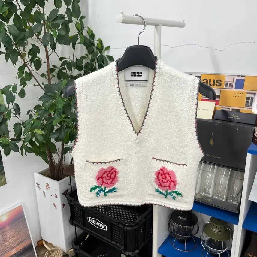 [BUNJANG] Ink Knit Vest M / 잉크 니트 베스트 M