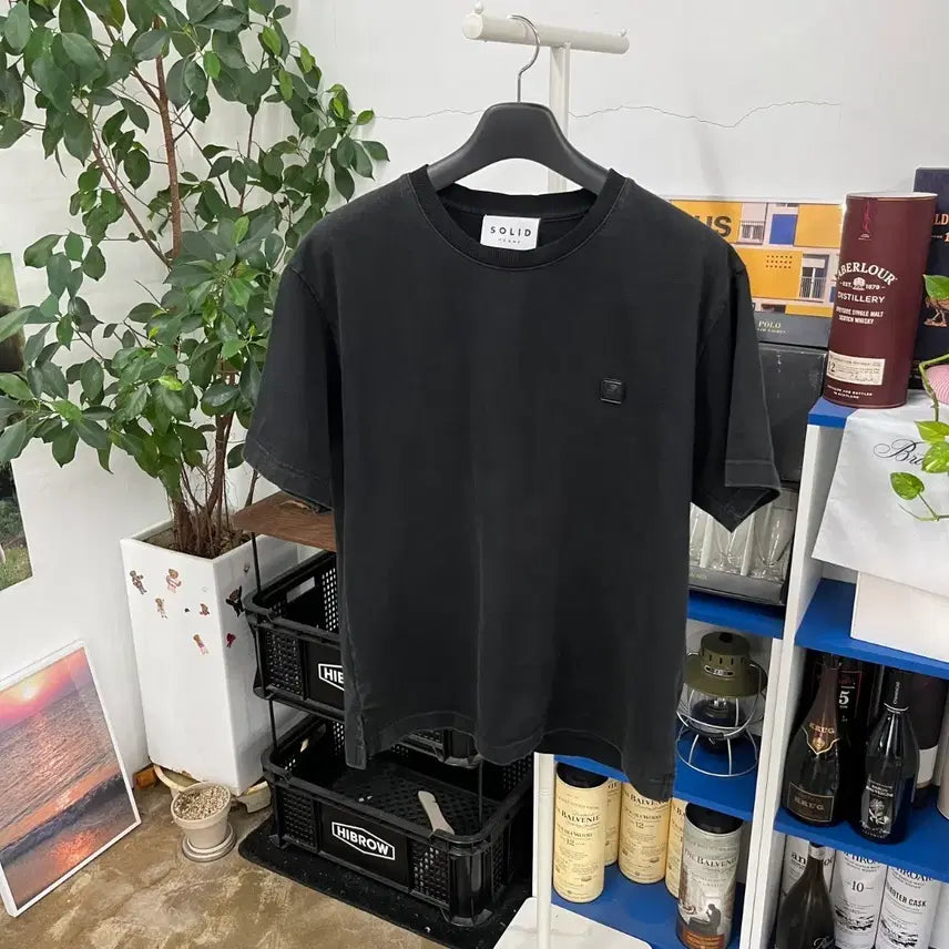 [BUNJANG] Solid Homme Short Sleeve T-Shirt Size 48 / 솔리드옴므 반팔 티셔츠 48