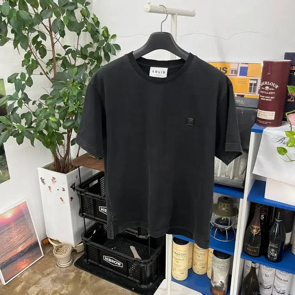 [BUNJANG] Solid Homme Short Sleeve T-Shirt Size 48 / 솔리드옴므 반팔 티셔츠 48