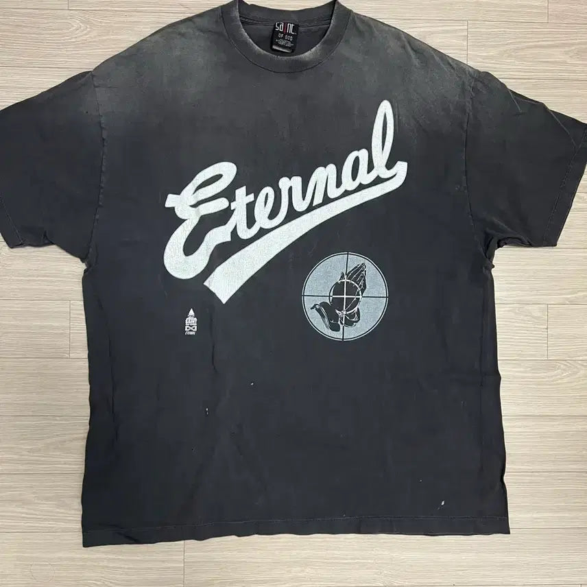 [BUNJANG] Saint Michael x Fear of God Oversized T-Shirt / 세인트미카엘 피어오브갓 반팔