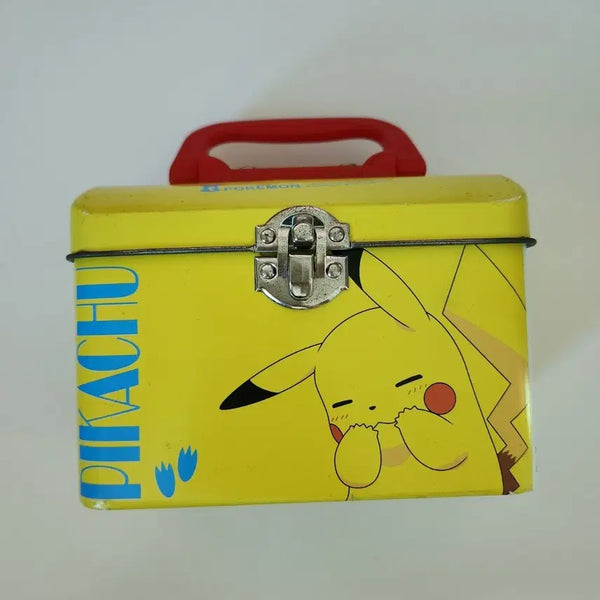 [BUNJANG] Pokemon Pikachu Tin Case Storage / 포켓몬스터 피카츄 철제 틴 케이스 보관함