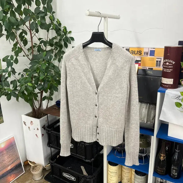 [BUNJANG] Malo 100% Cashmere Cardigan Size 40 / 말로 캐시미어100% 가디건 40