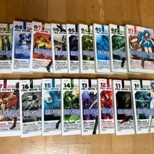 [BUNJANG] Full Metal Panic! Complete Manga Set / 풀메탈패닉 만화책 전권