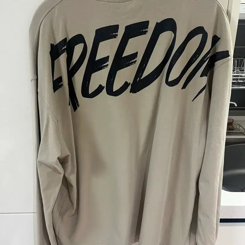 [BUNJANG] Freedom Long-Sleeve T-shirt XL / 프리덤 긴팔 쭉티 XL사이즈
