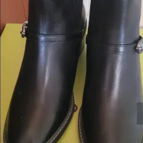 [BUNJANG] Zstudio Black Spandex Ankle Boots Size 250 / 지스튜디오 블랙스판 앵클 부츠 250