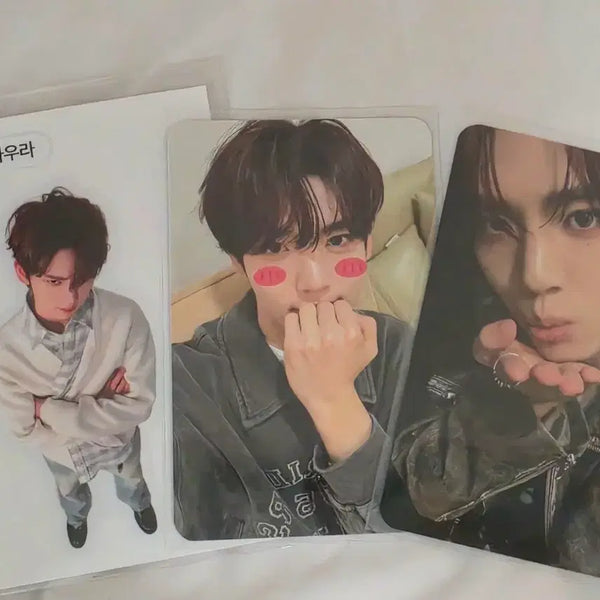 [BUNJANG] Han Yu Jin Workshop Photocard Set (Weeks 2 & 3) with Sticker Pack / 한유진 공방포카 팝니다 2.3주차+띠부실 덤