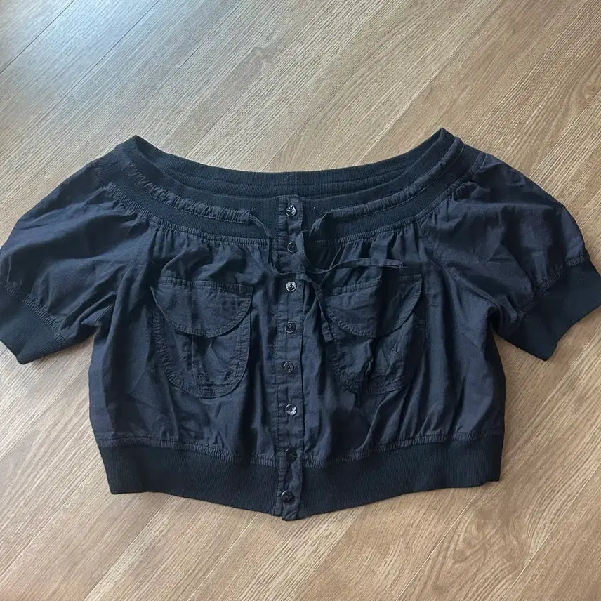 [BUNJANG] Y2K Vintage Off-Shoulder Top / Y2k 빈티지 오프숄더